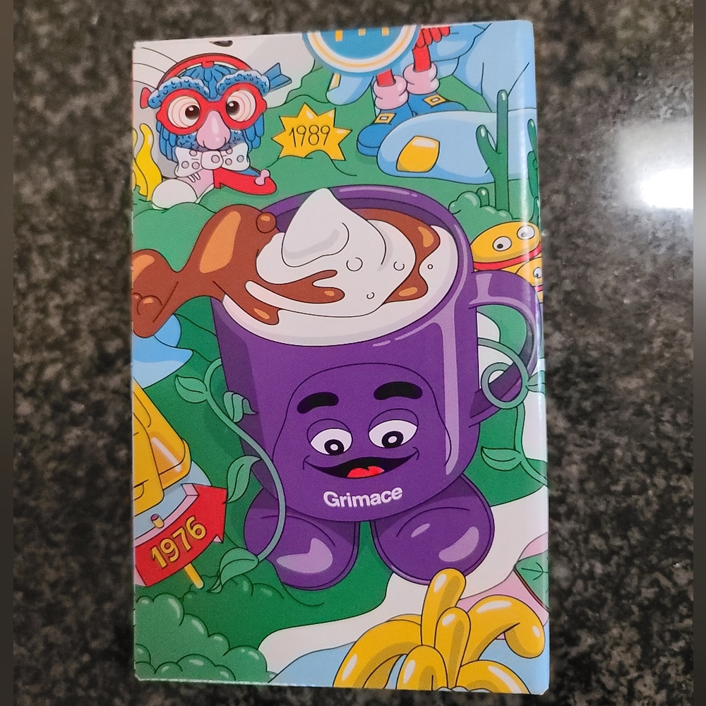 McDonald's x Grimace x Nanoblock Collector's Edition Glass Cup